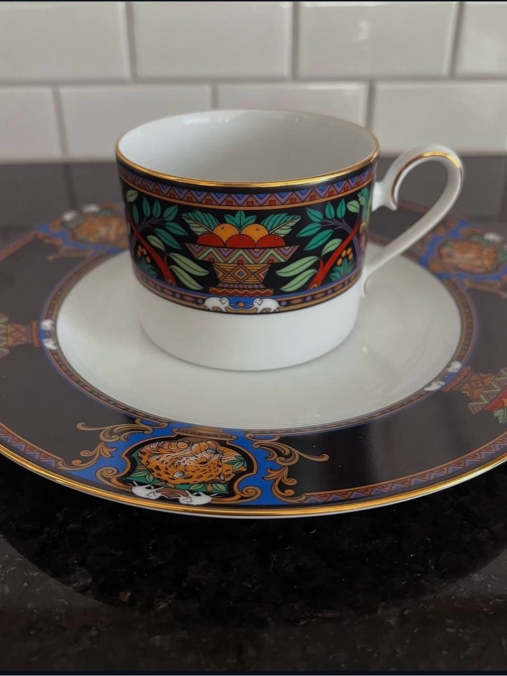 Noritake Paradise Tribute Teacup And Saucer